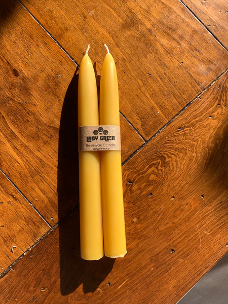 Beeswax Candle – Emergency Taper – Shop Iowa