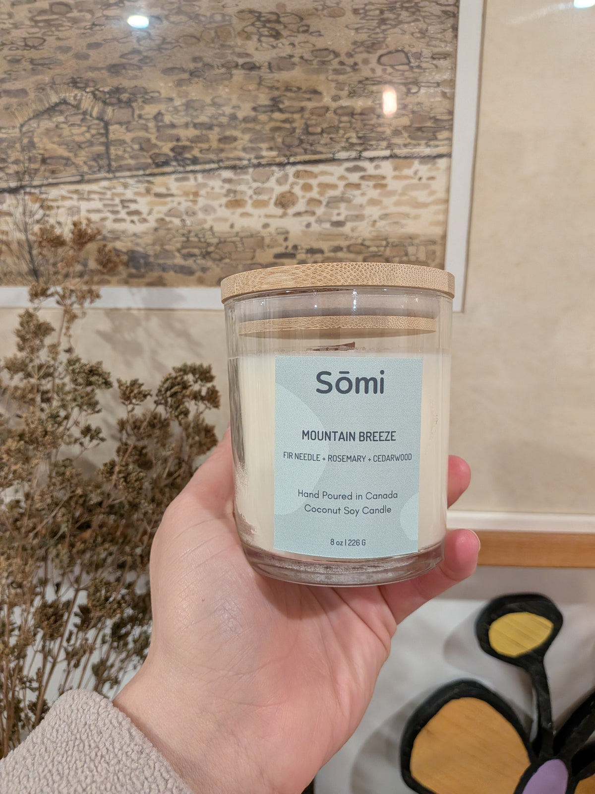 Mountain Breeze Candle - Fir Needle + Rosemary + Cedarwood