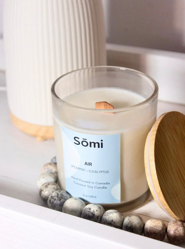 Air Candle - Spearmint + Eucalyptus 8oz