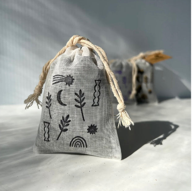 Stamped Lavender Sachet Tullamore Lavender Co.