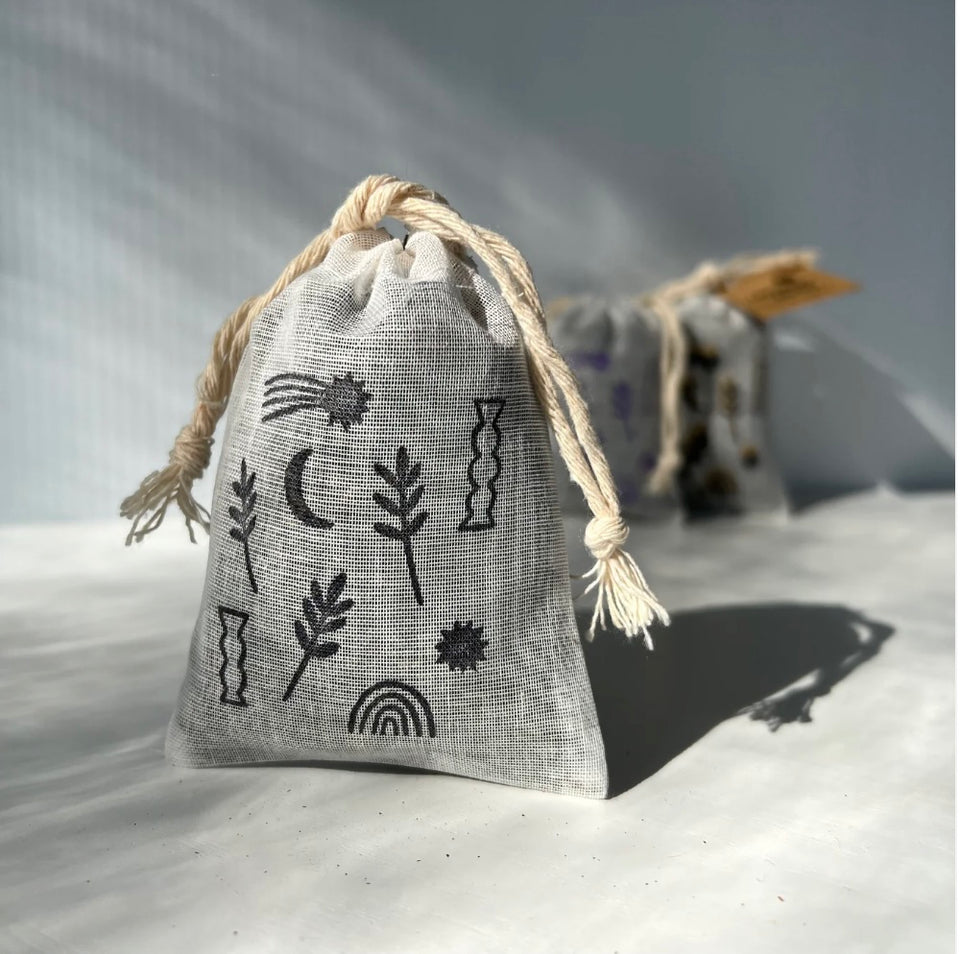 Stamped Lavender Sachet Tullamore Lavender Co.